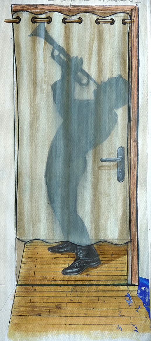 Trompe l'oeil le Croquenotes - Toulouse - Siegfried Rouja